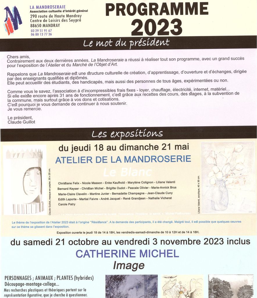 Programme 2023